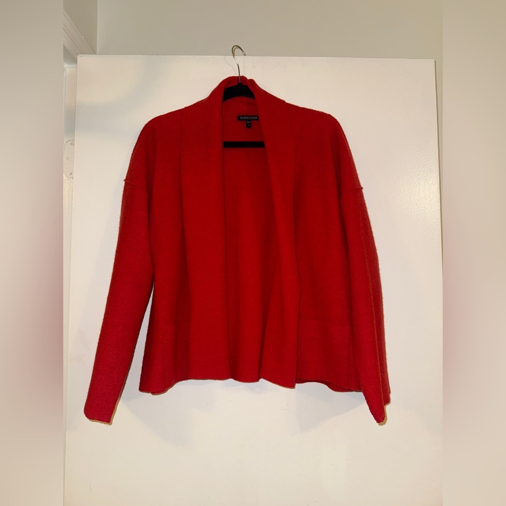 EILEEN FISHER Merino Wool Kimono Jacket